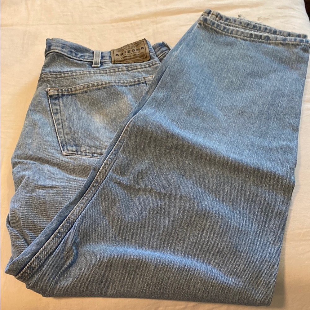 Arizona Jean Company Blue Relaxed Fit Jeans Classic Denim